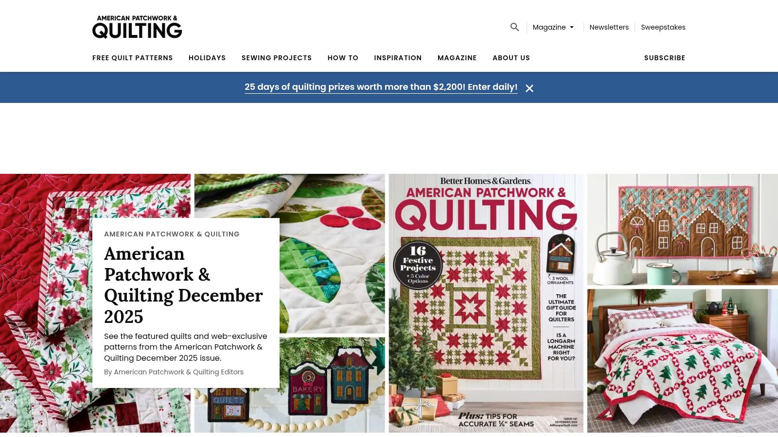 AllPeopleQuilt (American Patchwork & Quilting)