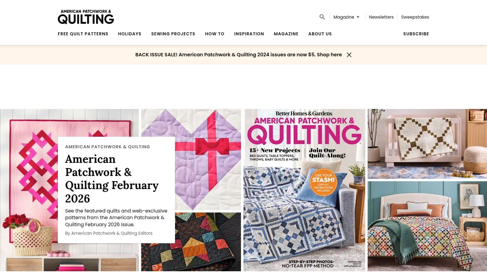 AllPeopleQuilt (American Patchwork & Quilting)