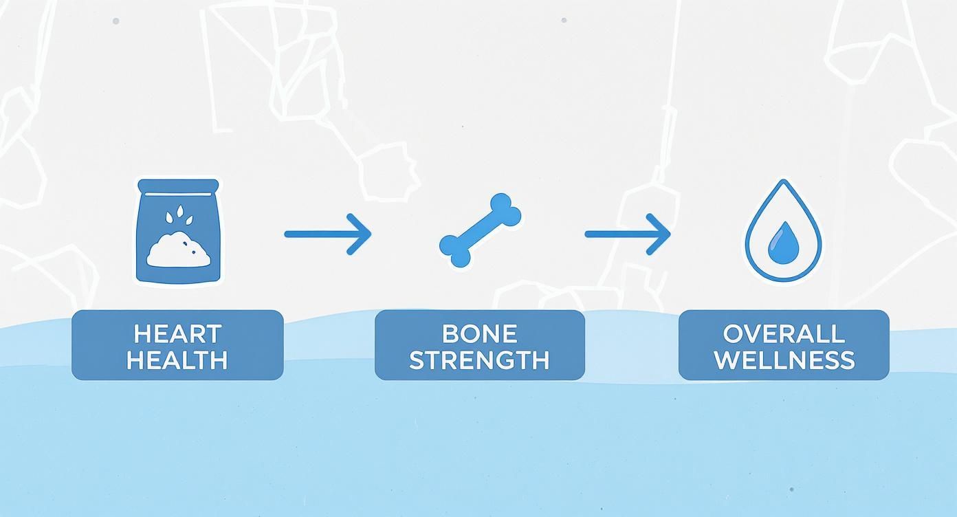 Infographic about how to make cat food