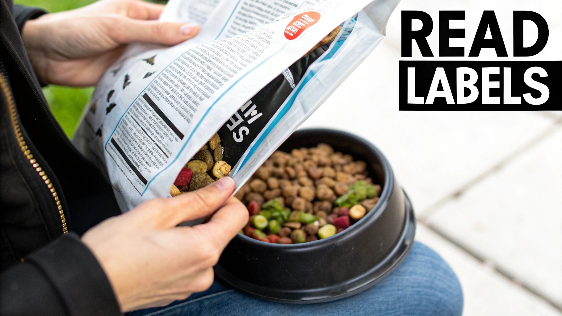 Screenshot from https://www.akc.org/wp-content/uploads/2021/08/dog-food-label-guaranteed-analysis.png