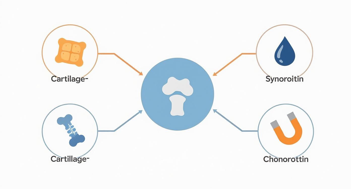 Infographic about is glucosamine good for dogs