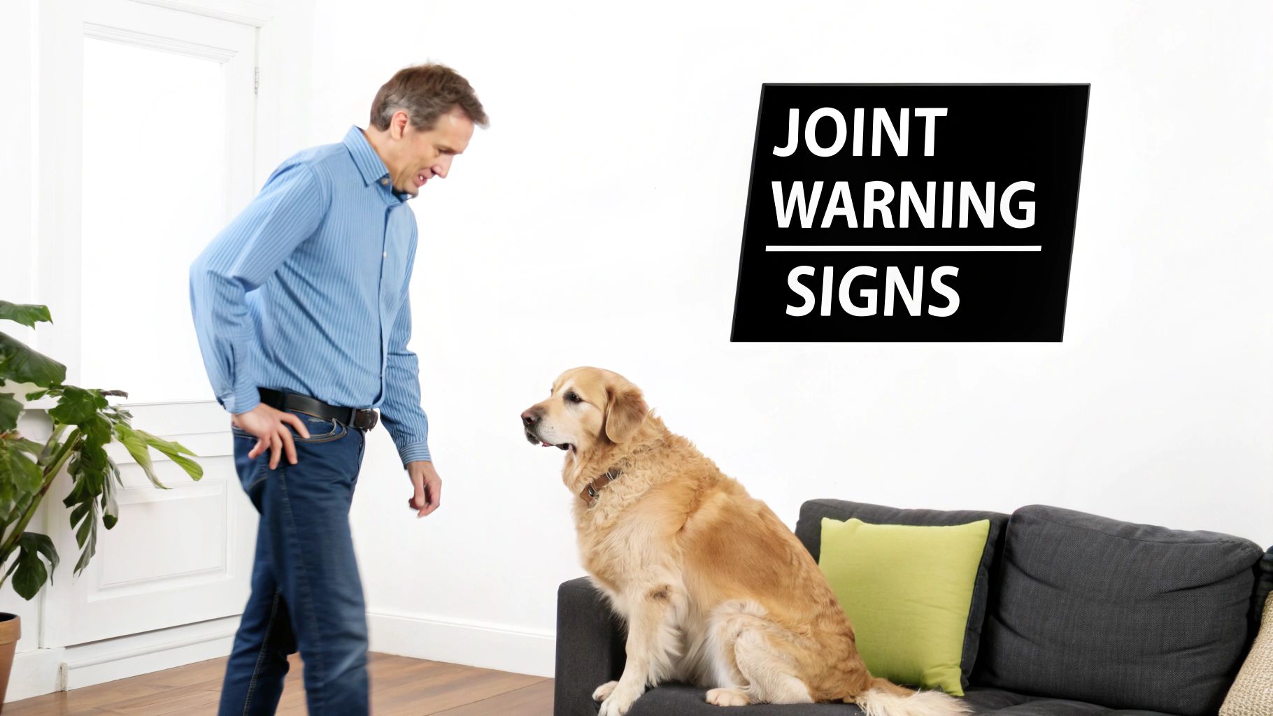 A happy golden retriever running through a field with a ball in its mouth, showcasing joyful mobility.
