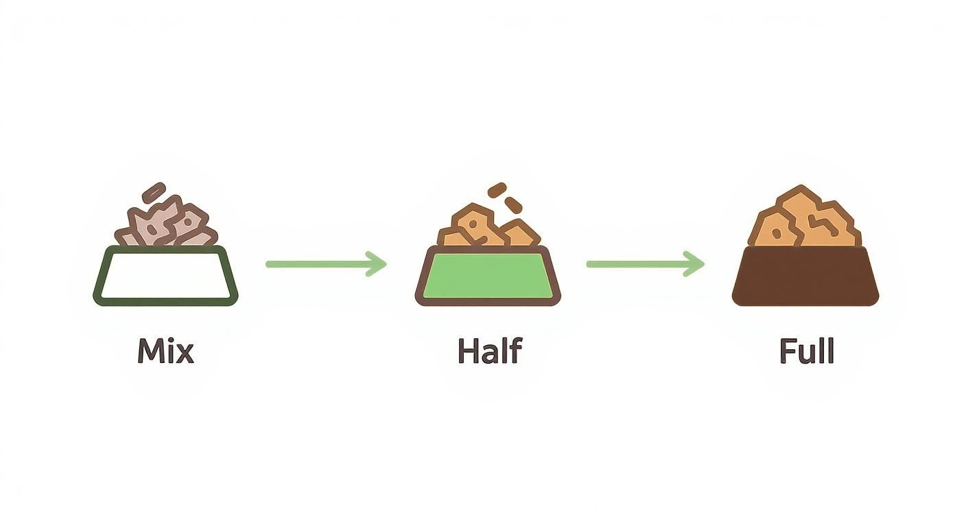Infographic about dog food for picky eaters