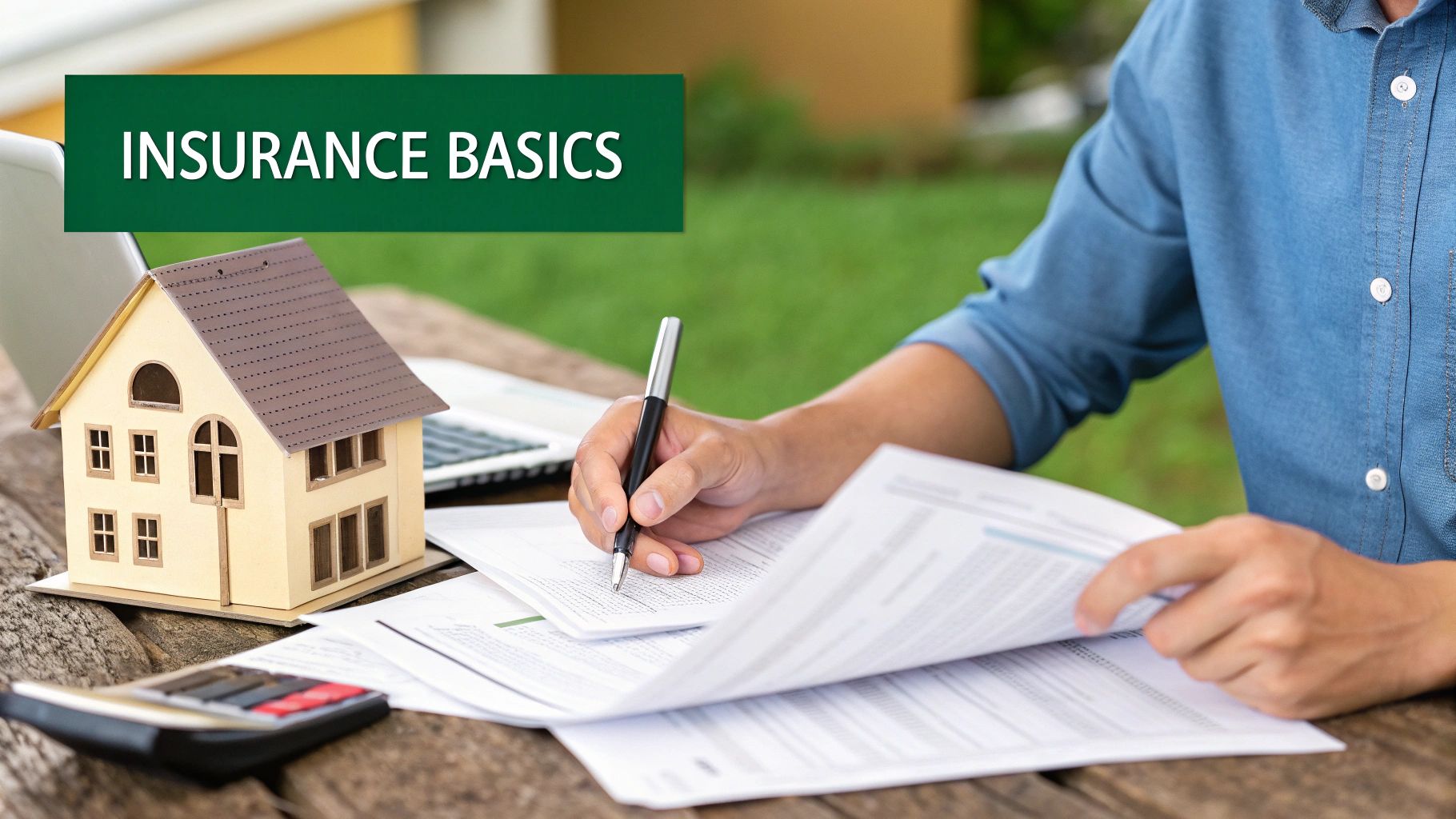 Termite damage to a wooden home structure