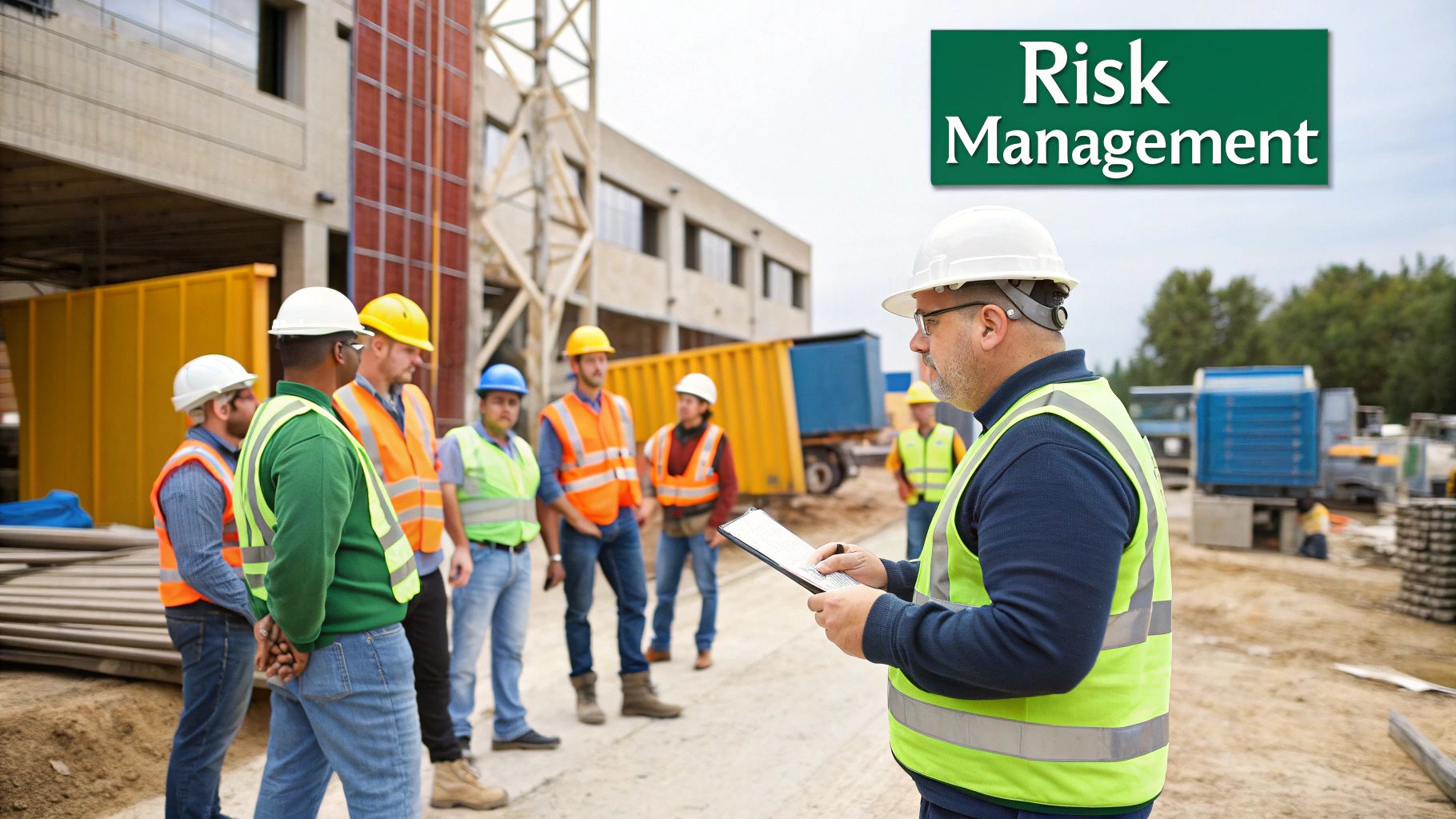 A plumber in uniform carefully inspects a pressure gauge on a complex pipe system.