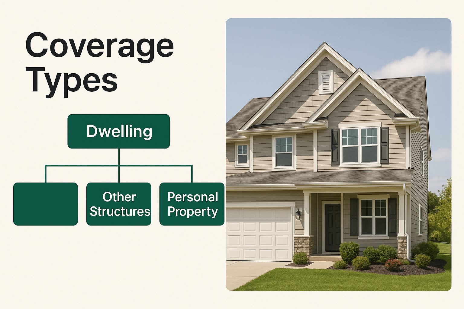 Infographic about guide to homeowners insurance