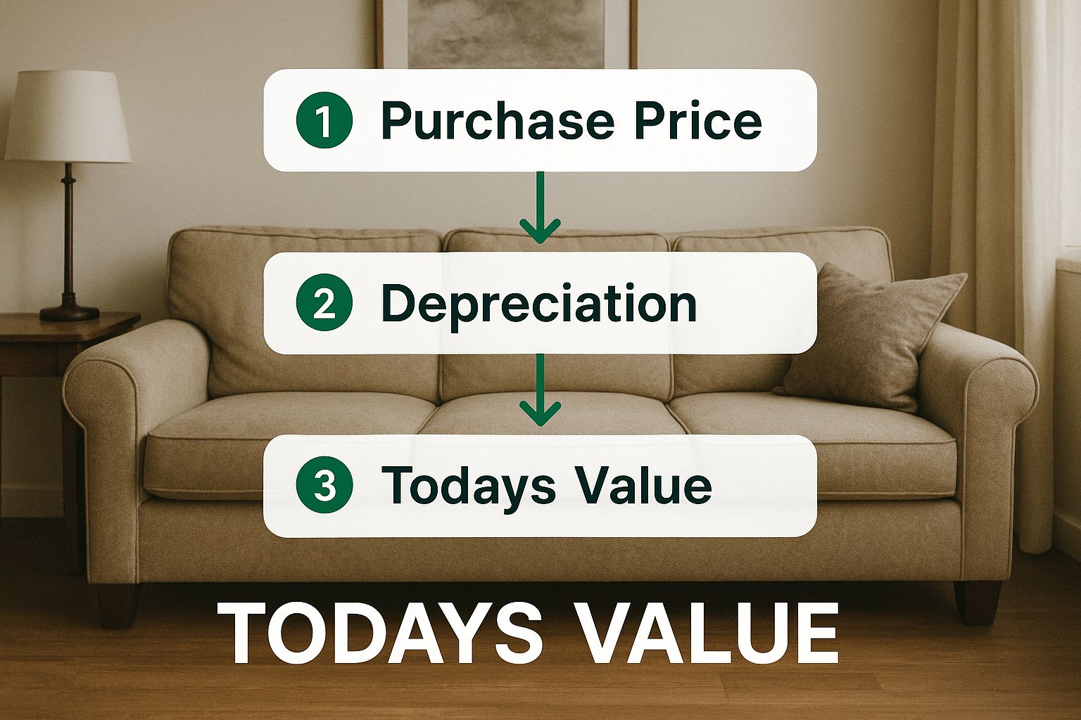 Infographic about what is actual cash value