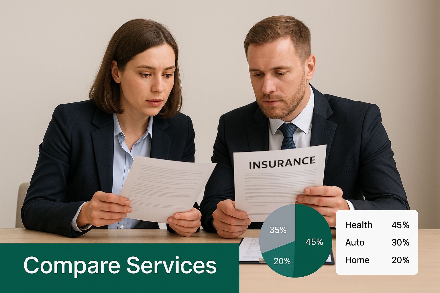 Infographic about difference between insurance agent and insurance broker