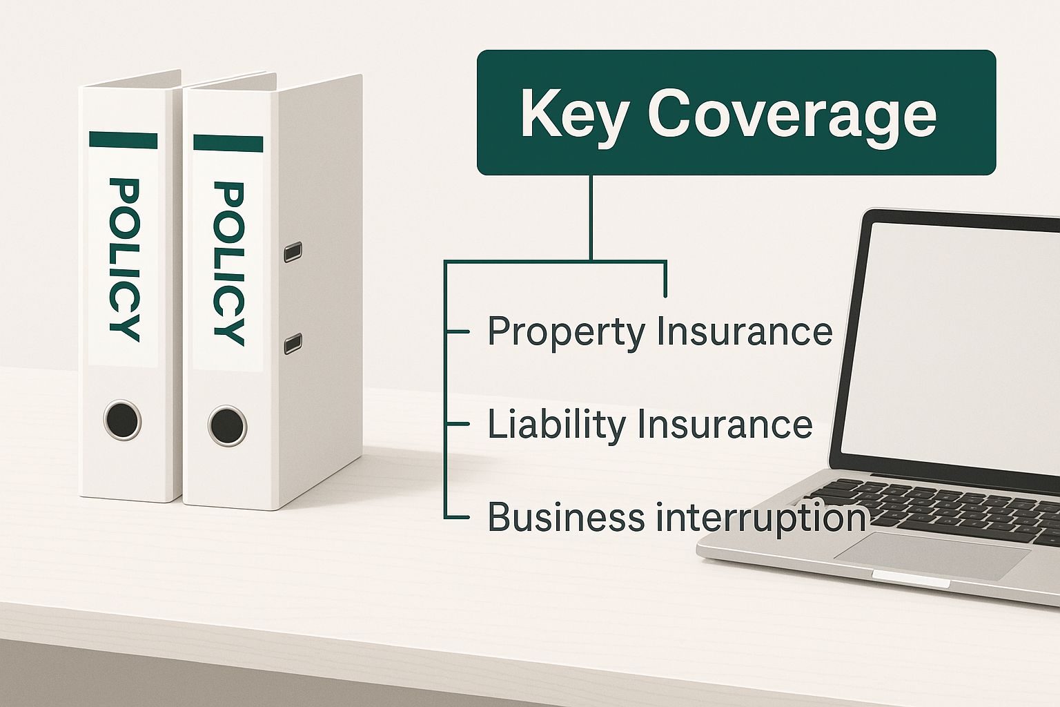 Infographic about business continuity insurance