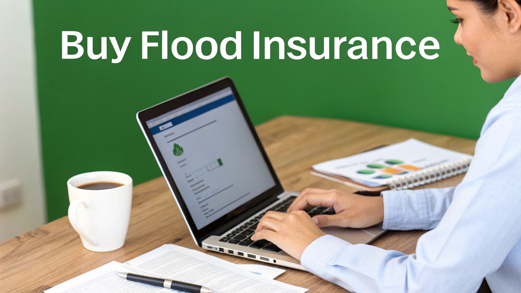 A person sitting at a desk, looking at charts and papers, with a house model on the desk, symbolizing careful financial planning for their property.