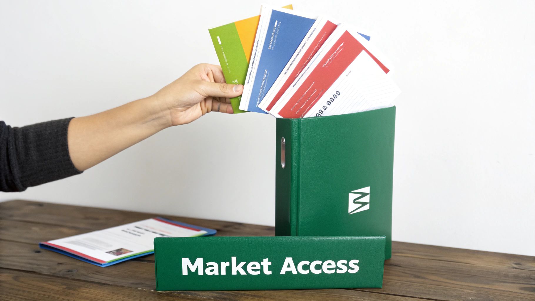 A magnifying glass hovering over different house and car icons, symbolizing the search for the right insurance policy.