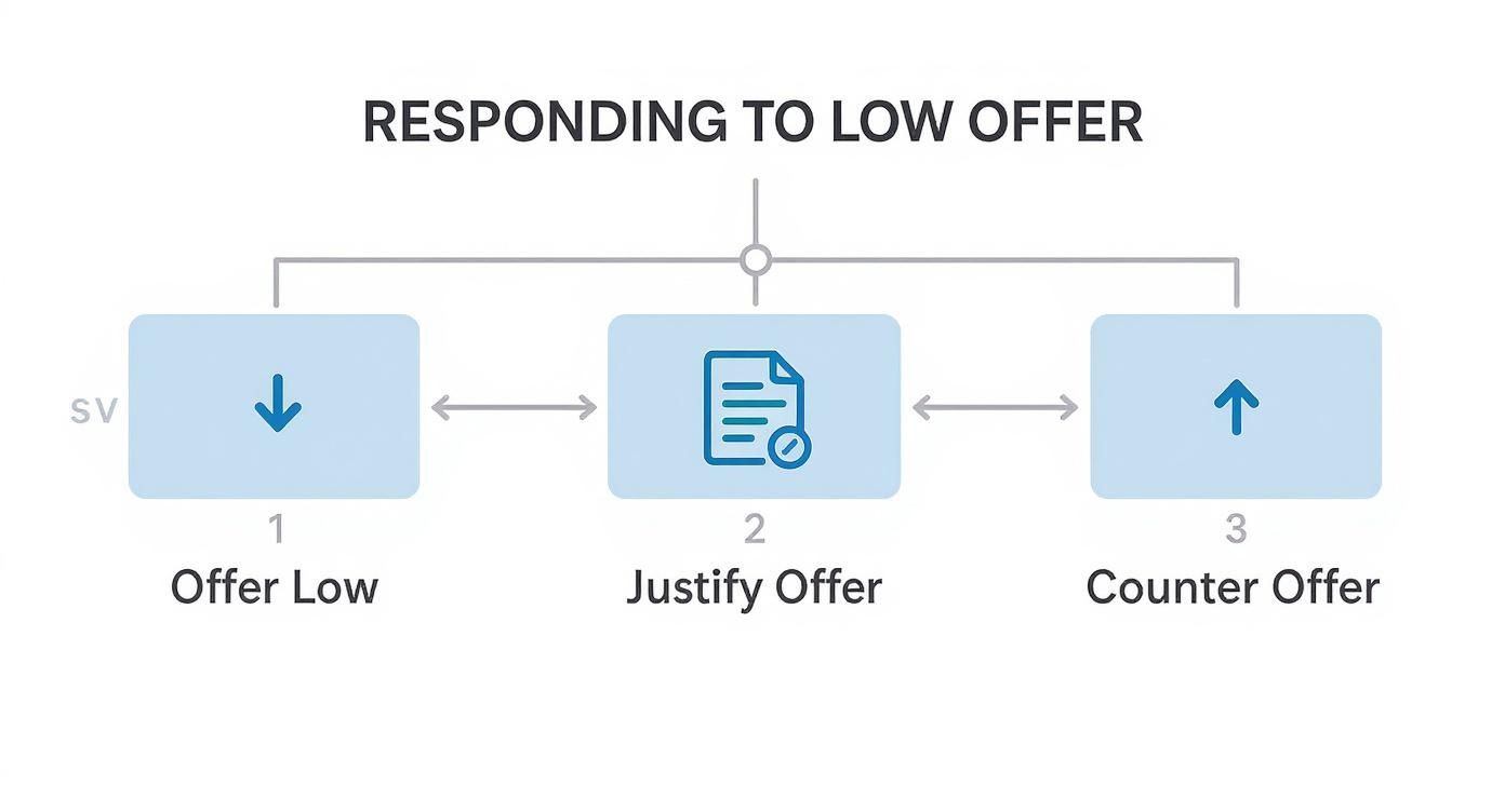 Infographic about how to negotiate insurance settlement