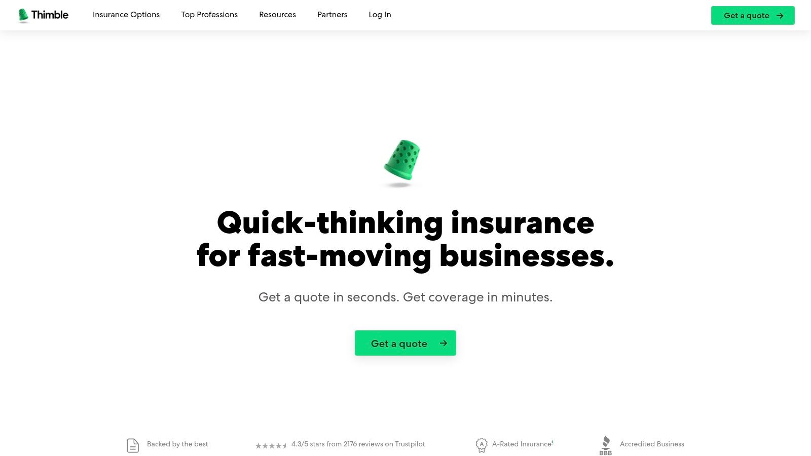 Thimble — Flexible, On-Demand Business Insurance