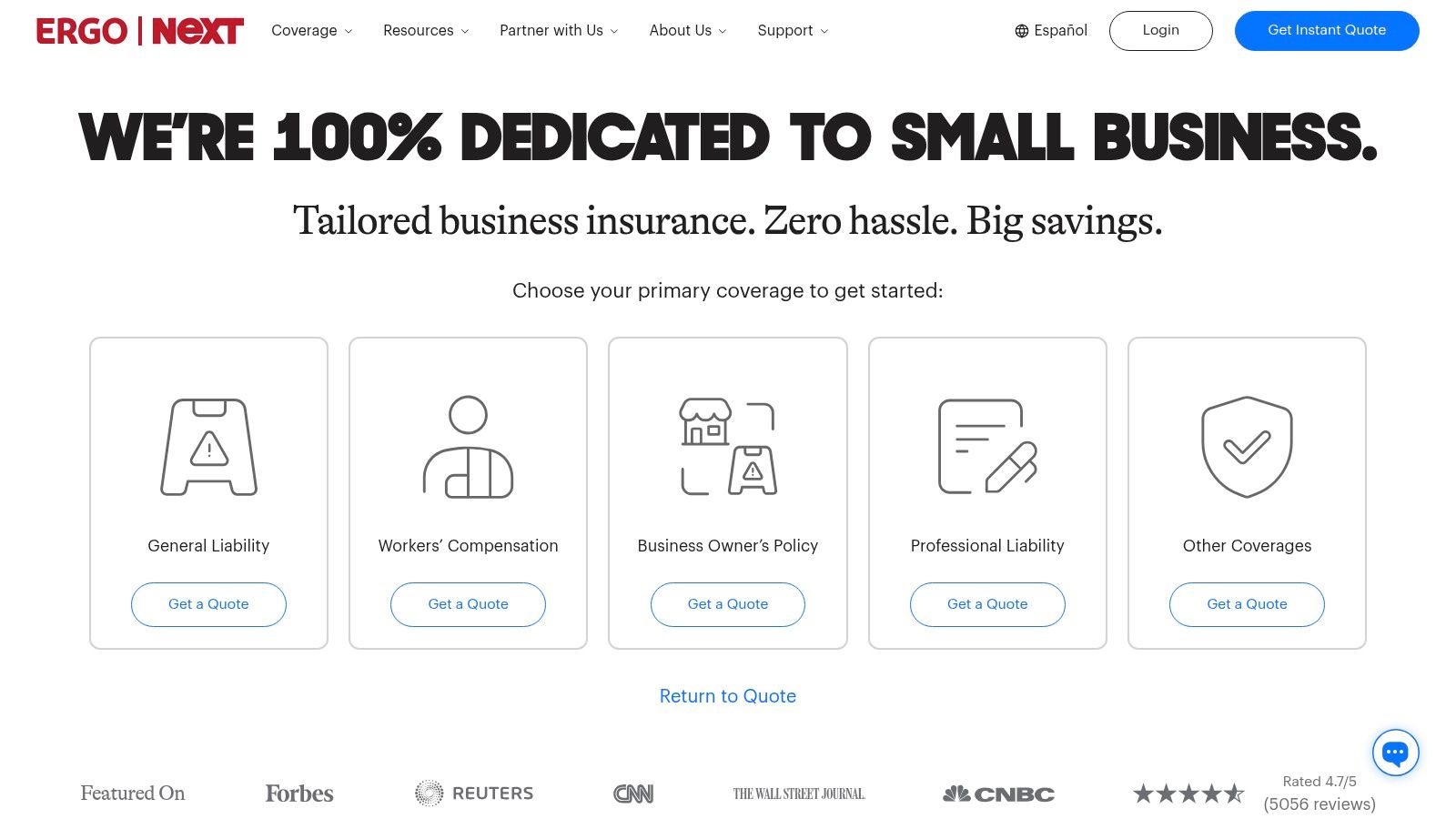 NEXT Insurance — Buy Small-Business Insurance 100% Online