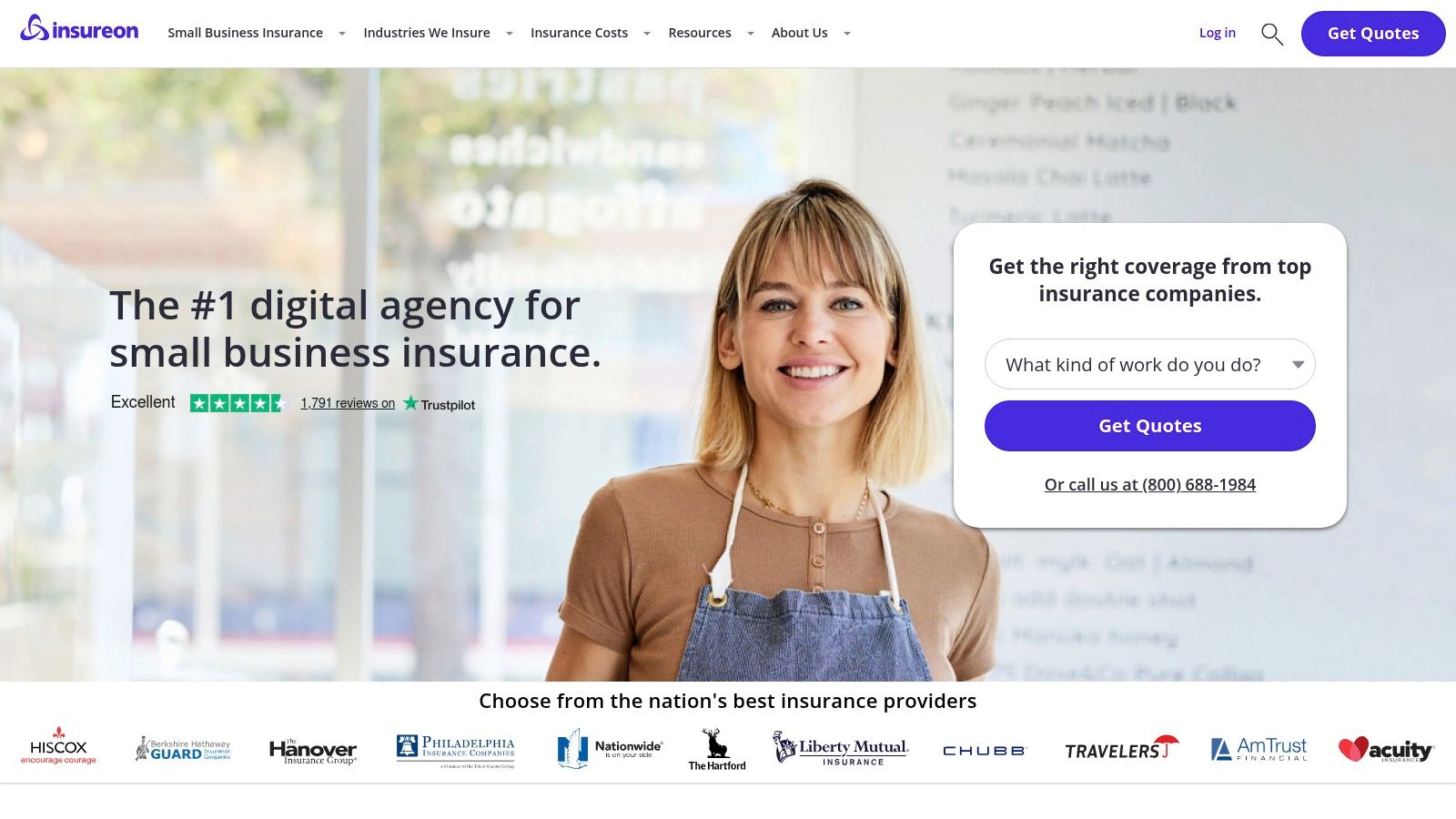 Insureon — Multi-Carrier Online Broker (part of HUB International)