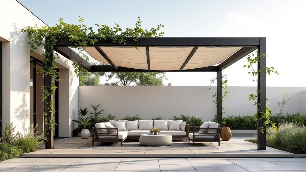 Fire Pit Lounge Area