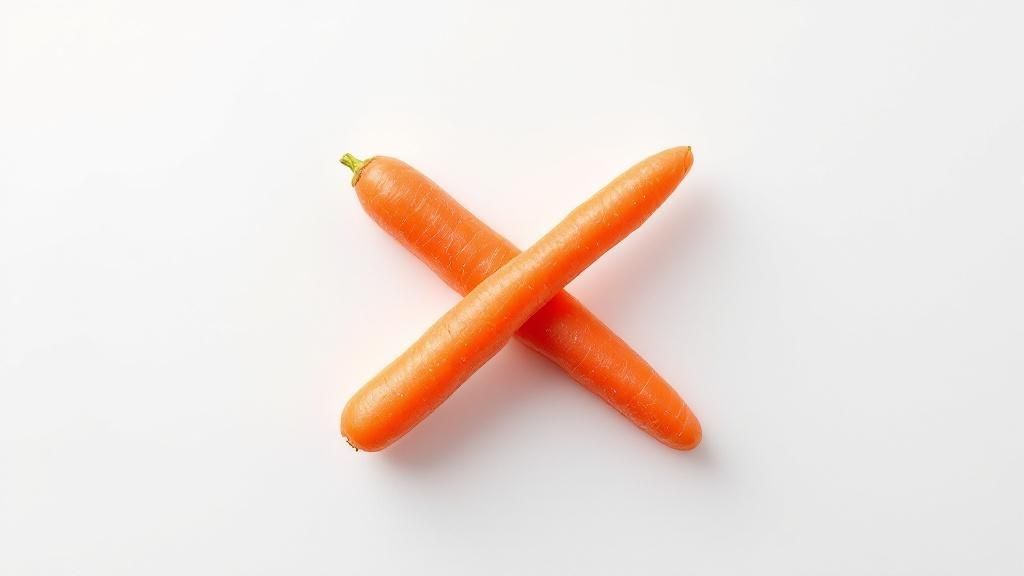 Crunchy Fruits and Vegetables (Apples, Carrots, Celery)