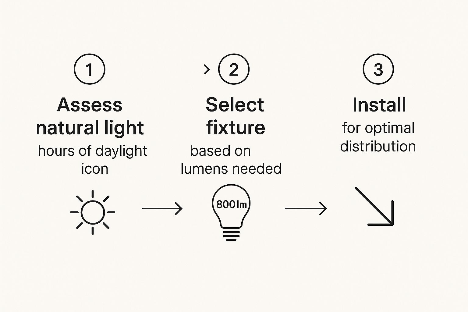 Infographic about brighten up with interior fixtures in carmel, ca
