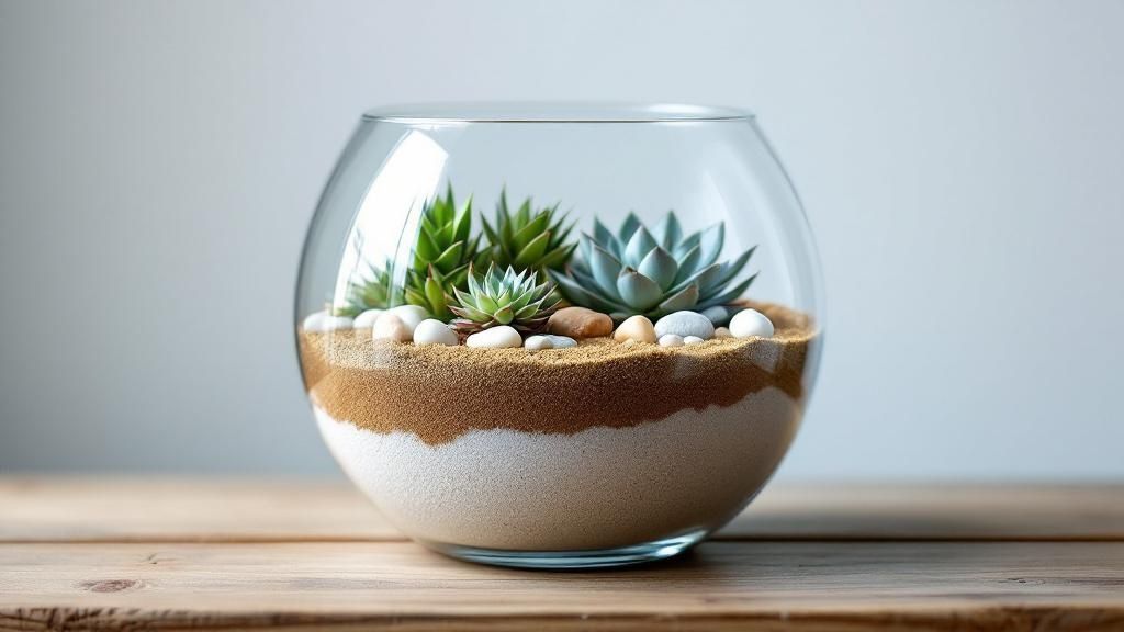 Miniature Succulent Terrariums