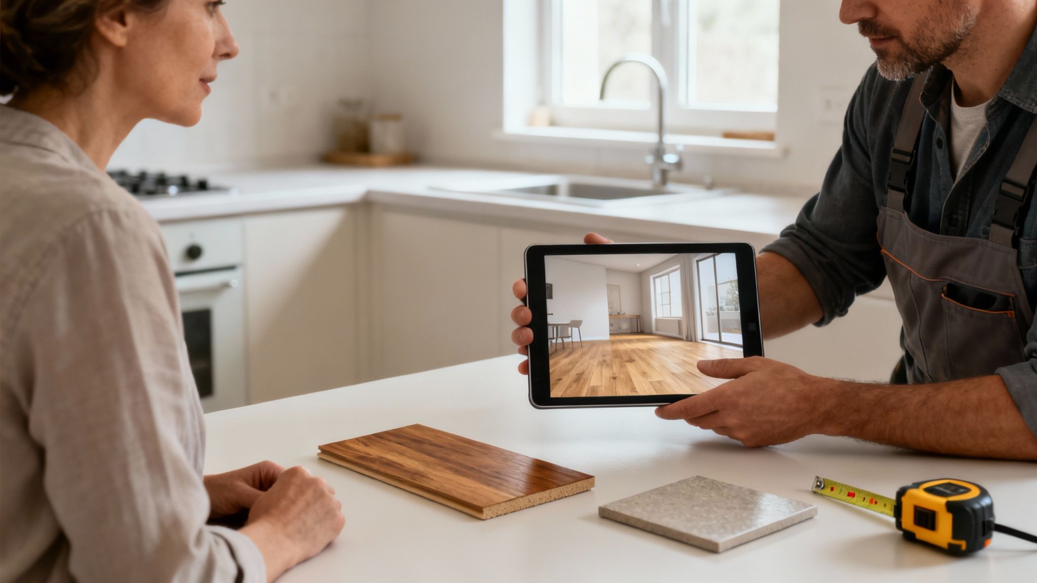 Renovated kitchen example