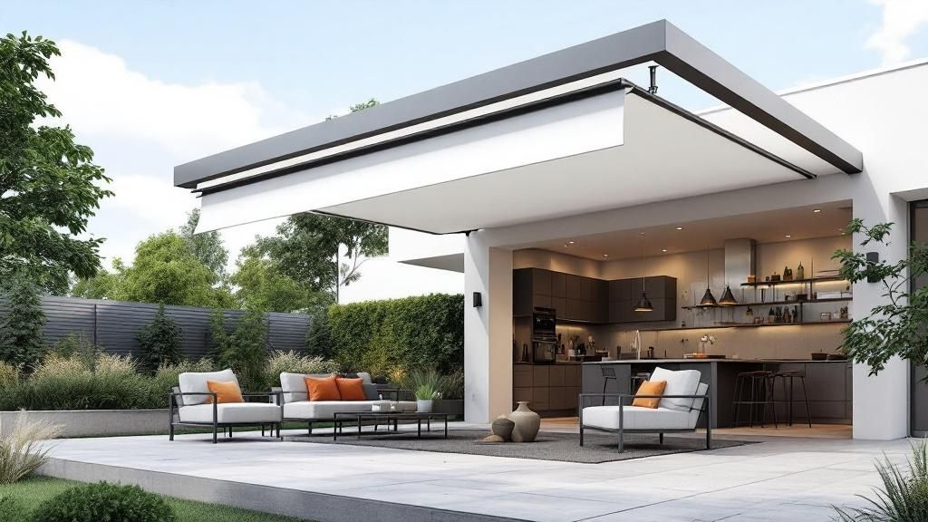 Modern Aluminum Pergola