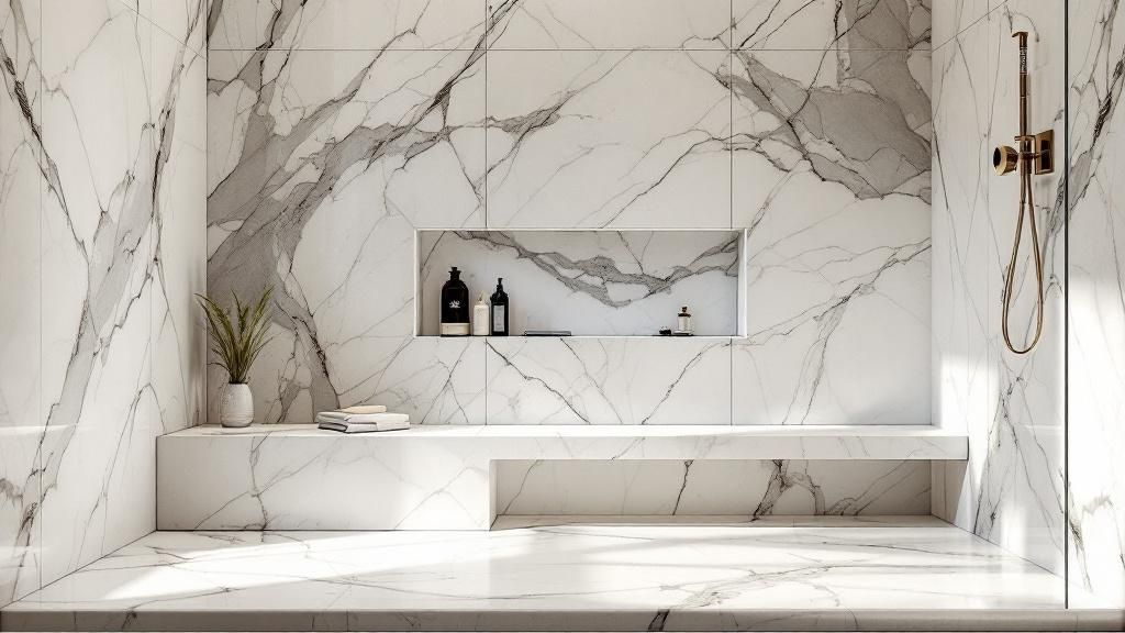 Natural Stone Shower Designs