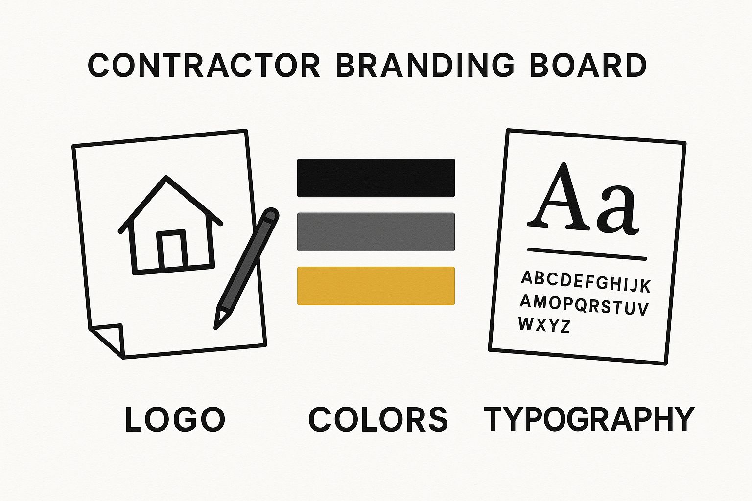 Infographic about general contractor marketing
