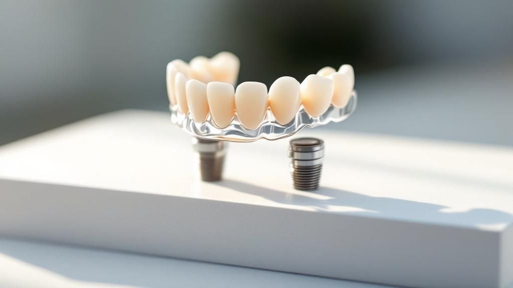 Snap-In Dentures (Implant-Supported)