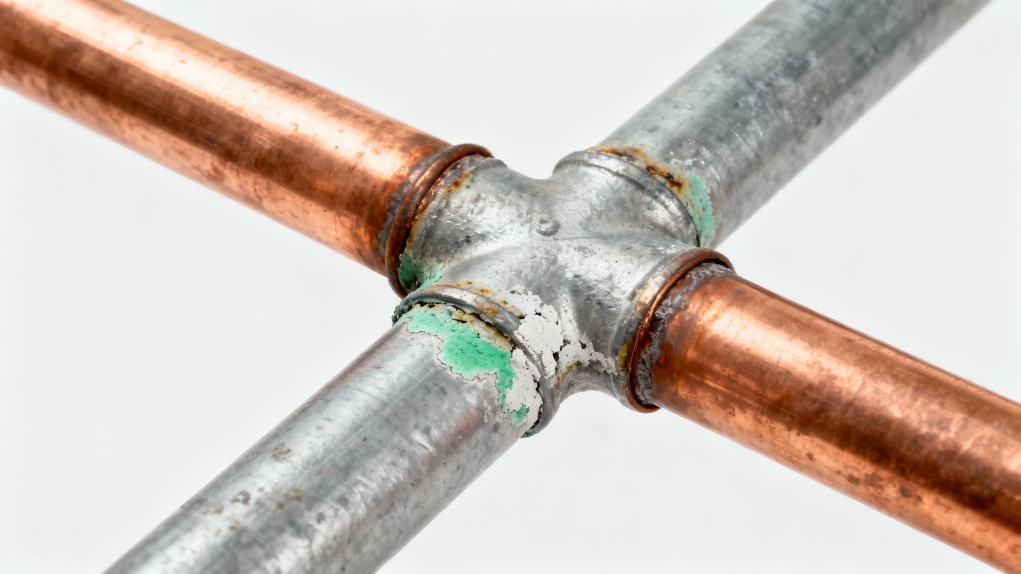 Mismatching Pipe Materials and Incompatible Connections
