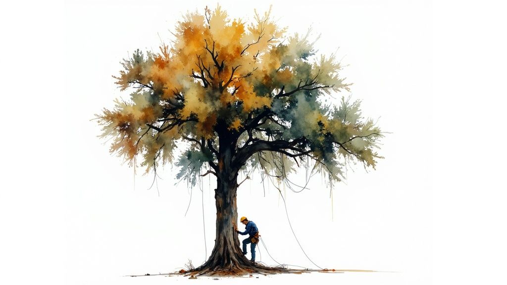 Strategic Tree Pruning and Crown Reduction