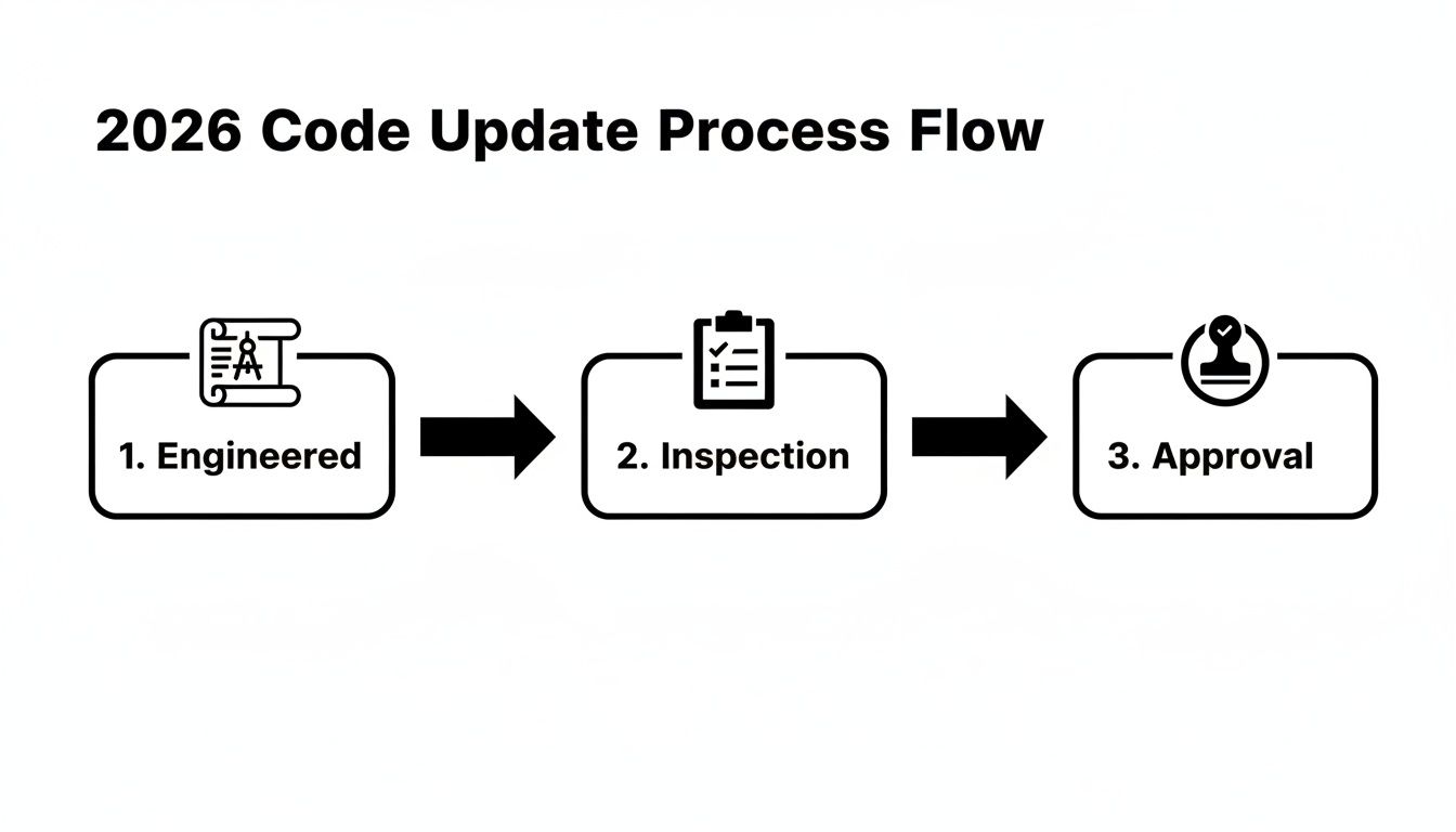 Infographic about why 2026 deck projects in the lehigh valley require code-savvy contractors