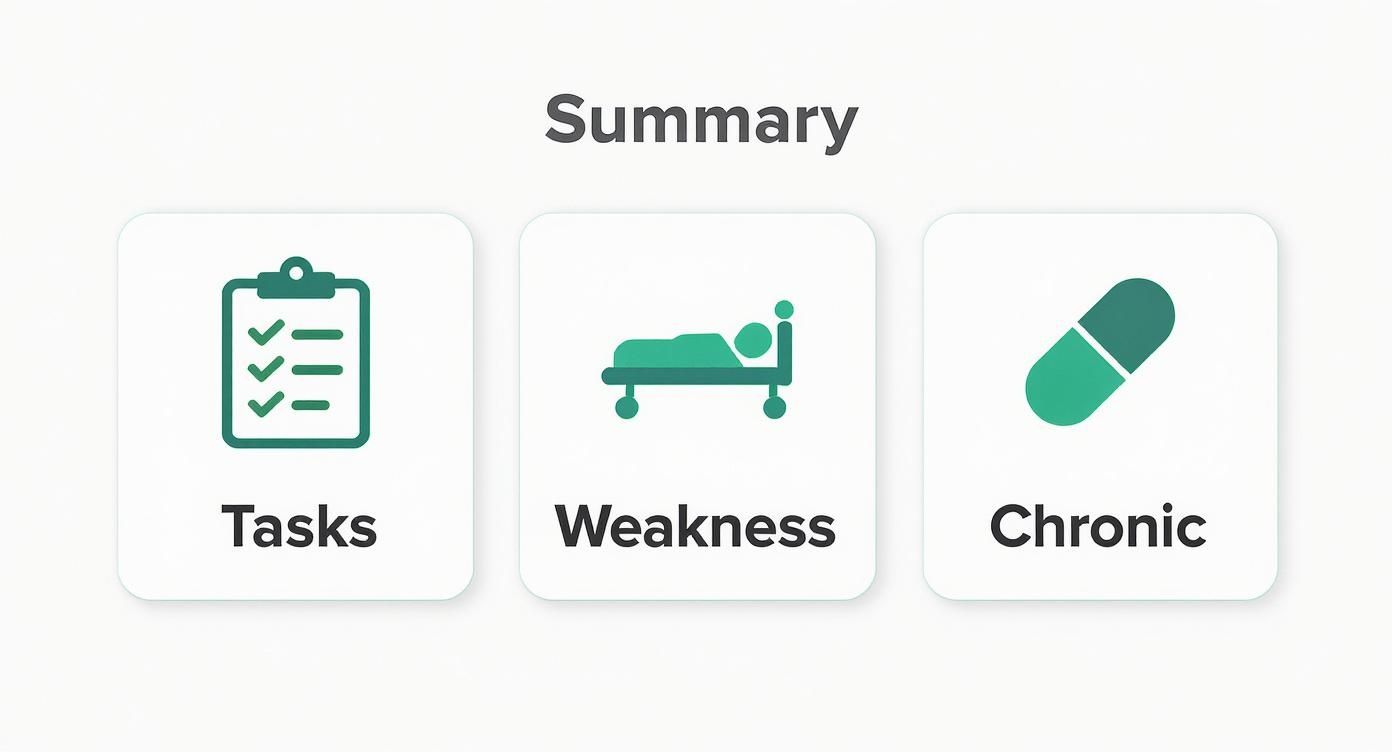 Infographic about bridging the gap: helping loved ones access the care they deserve