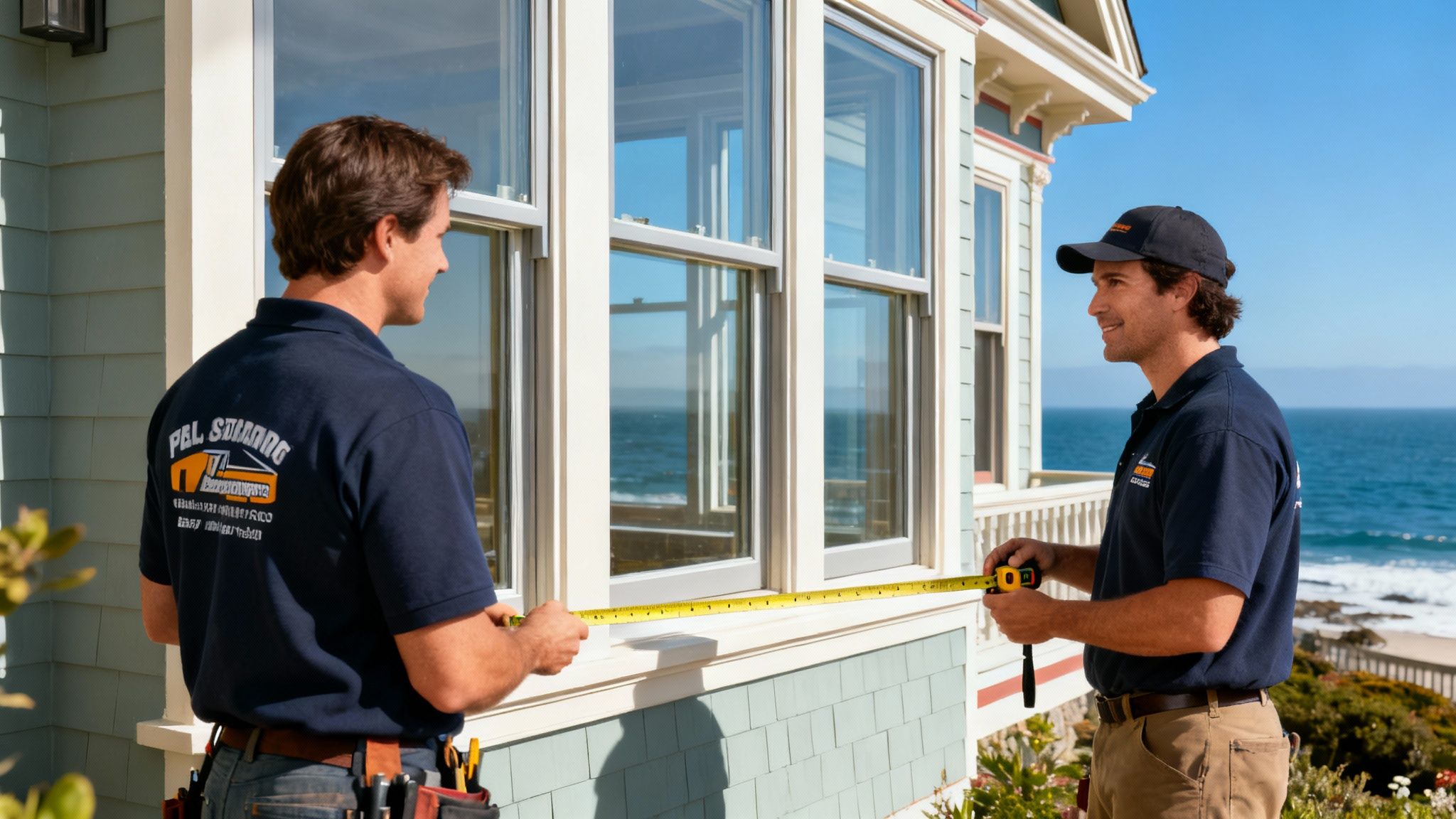 A beautiful coastal home in Pacific Grove with modern, energy-efficient windows.