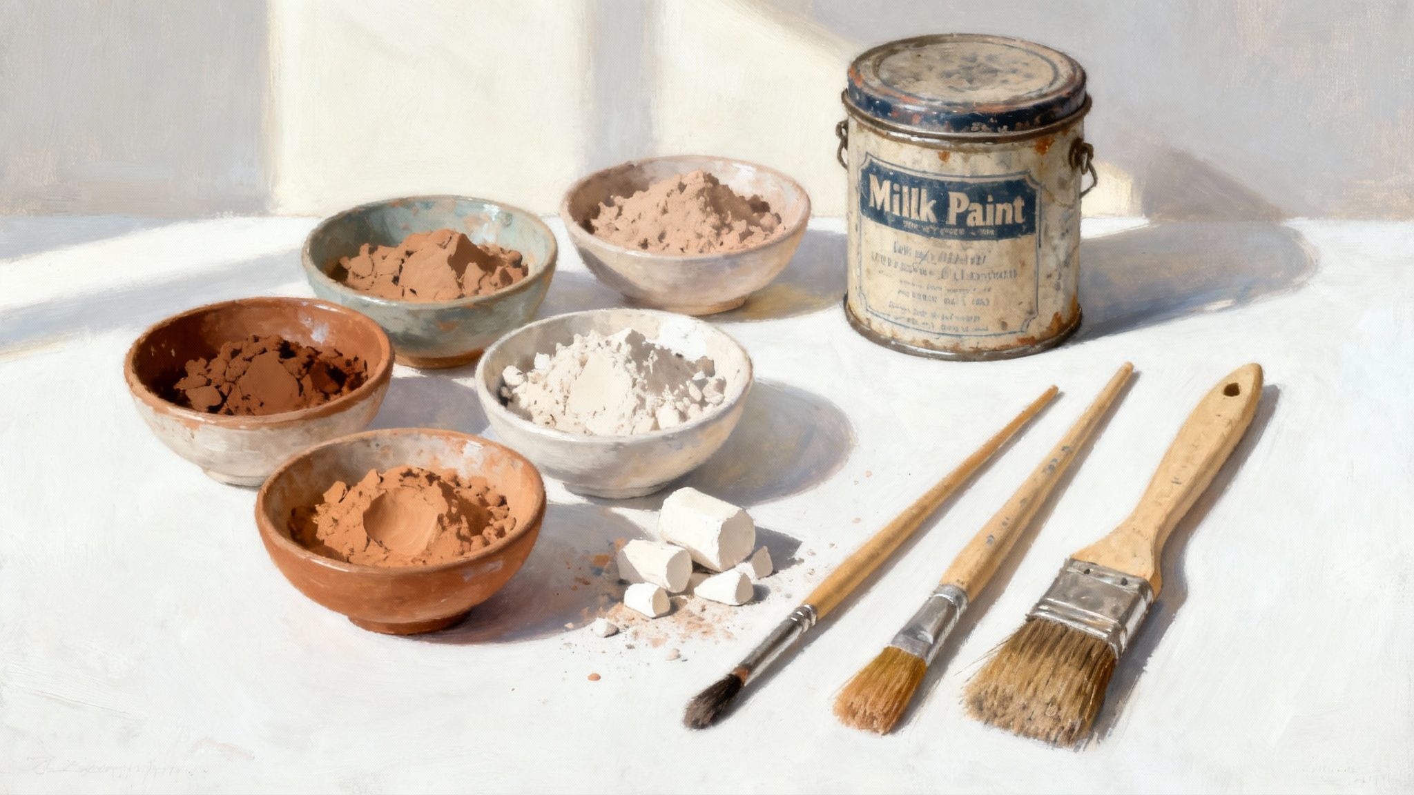 Natural and Mineral-Based Paints