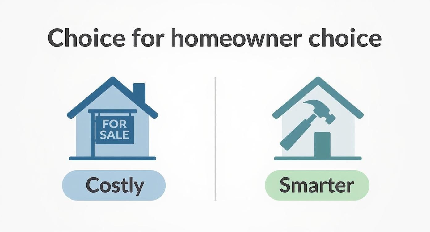 Infographic about with home prices high, salinas-area homeowners are investing in window upgrades instead
