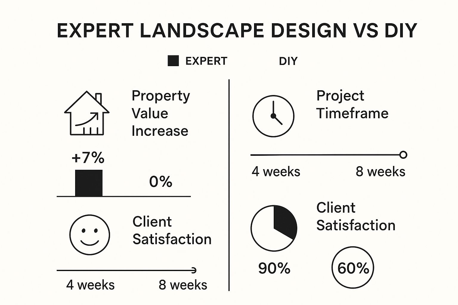 Infographic about where to find expert landscape design near you (lehigh valley)