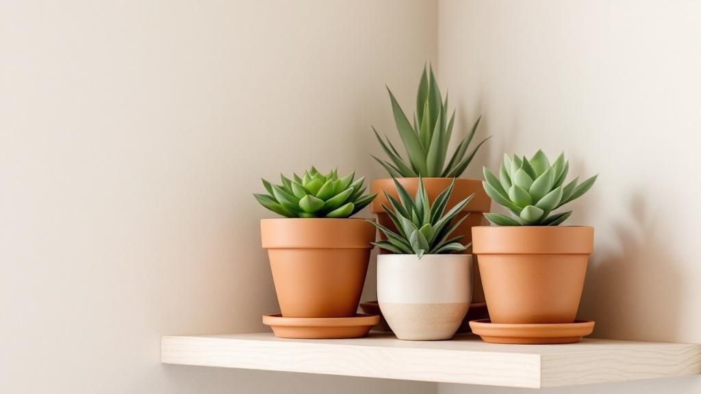 Tiered Planter Arrangements