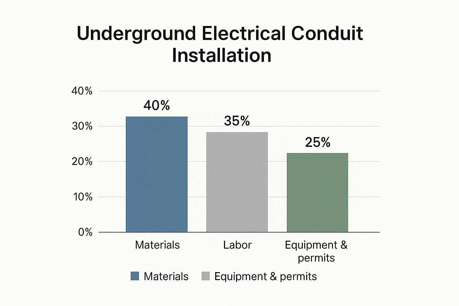 Hire an Expert Underground Electrical Conduit Installation Contractor 3 Image