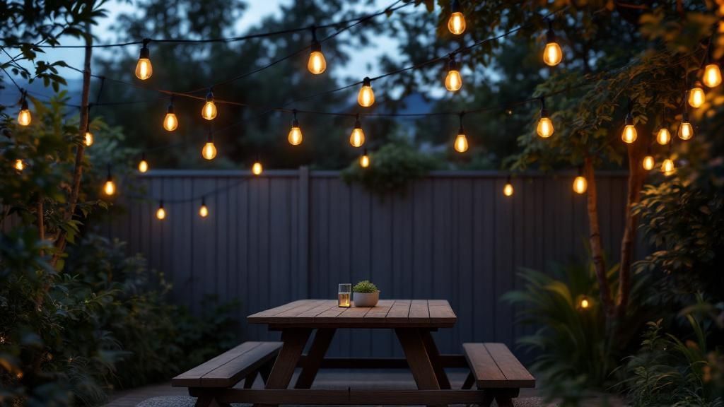 String Lights and Bistro Lighting