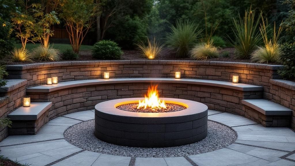 Sunken Fire Pit
