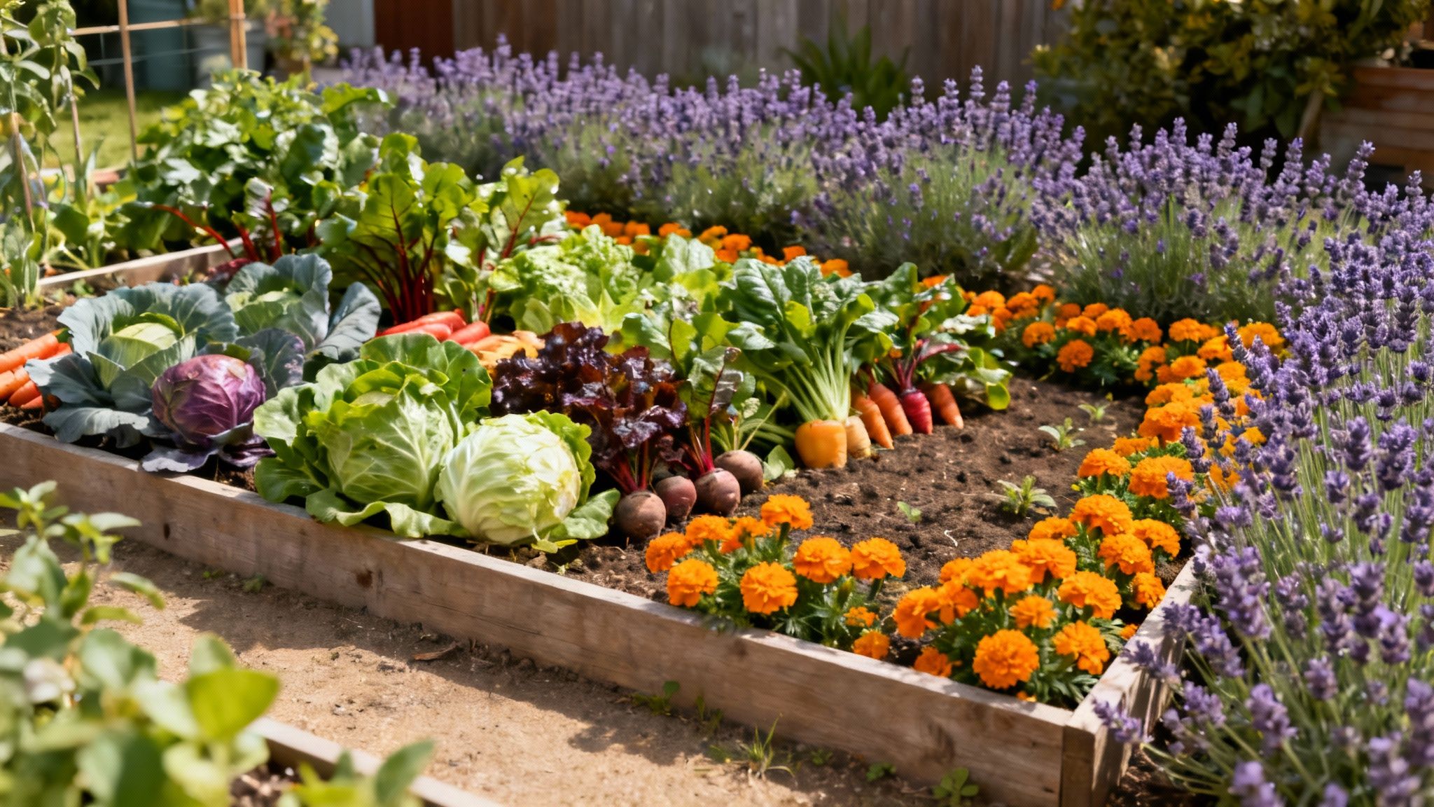 A person's hands tending to healthy soil in a vibrant garden, symbolizing the foundation of a pest-resistant ecosystem.
