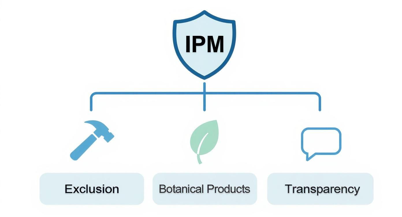 Infographic about from chemicals to conscious choices: the rise of sustainability storytelling in pest management