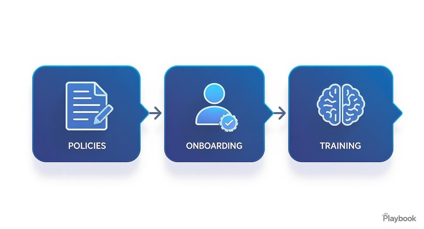 Infographic about hybrid work isn’t going away — is your it setup still secure in 2026?