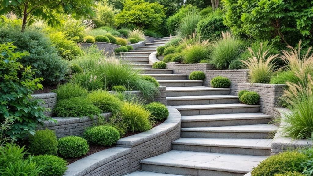 Multi-Level Landscaping with Terracing