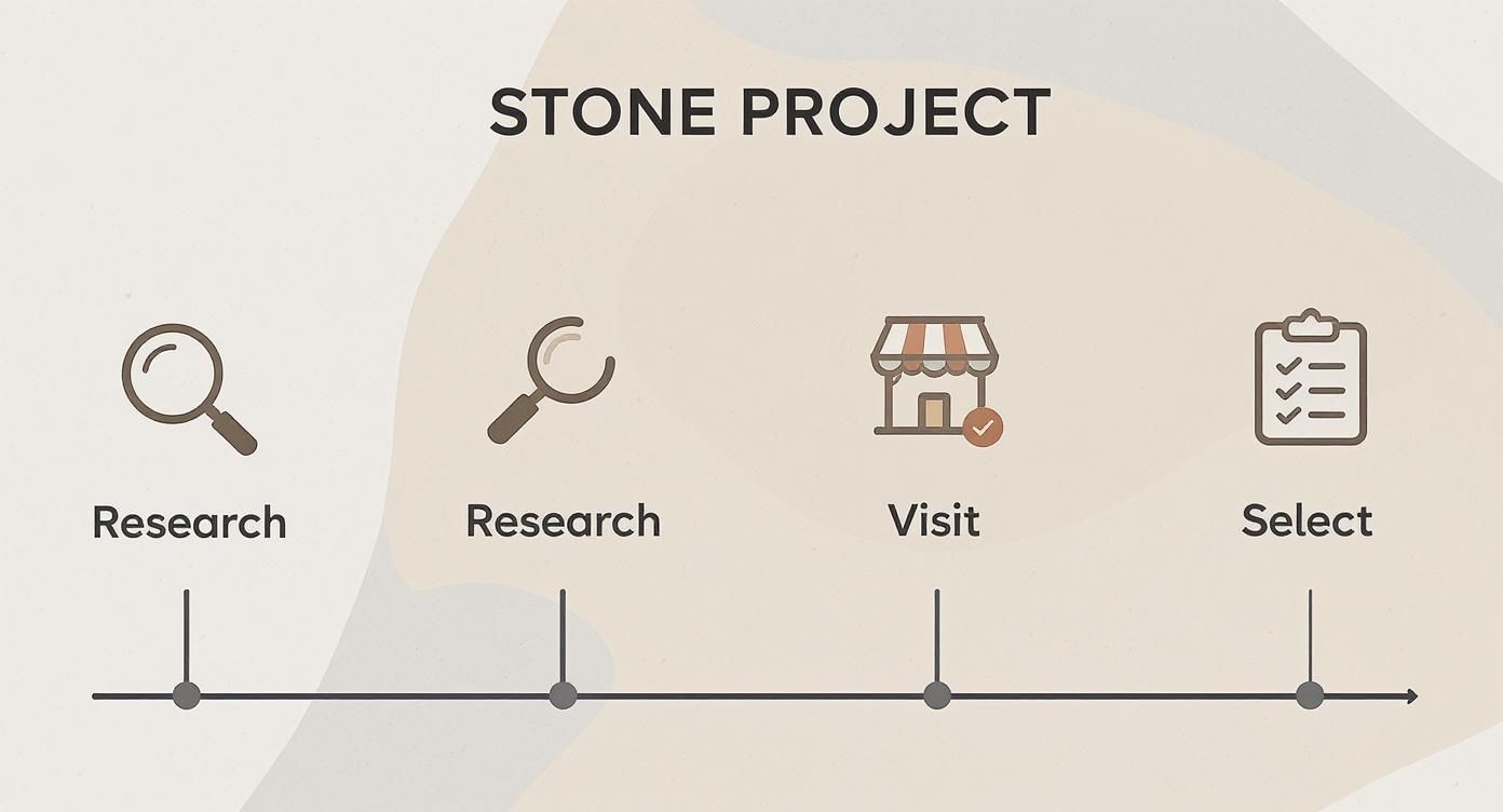 Infographic about from carmel to palo alto: seasonal remodeling trends and how to plan your stone selections