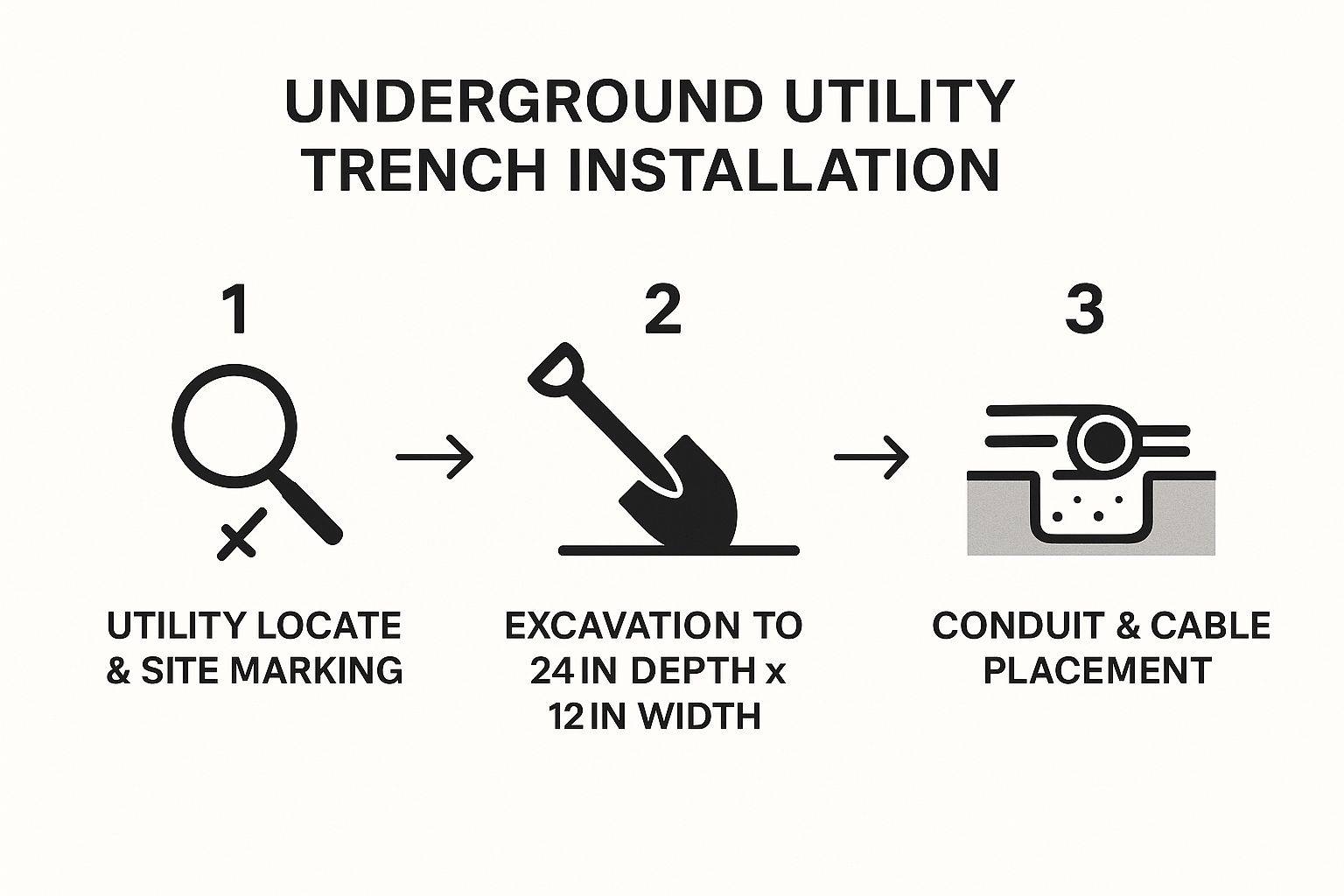 Underground Utility Trenching for Electrical Lines: Expert Guide 3 Image