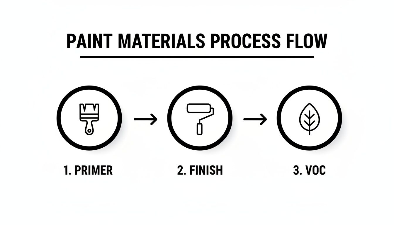 Infographic about what should i expect from a residential painting contractor?