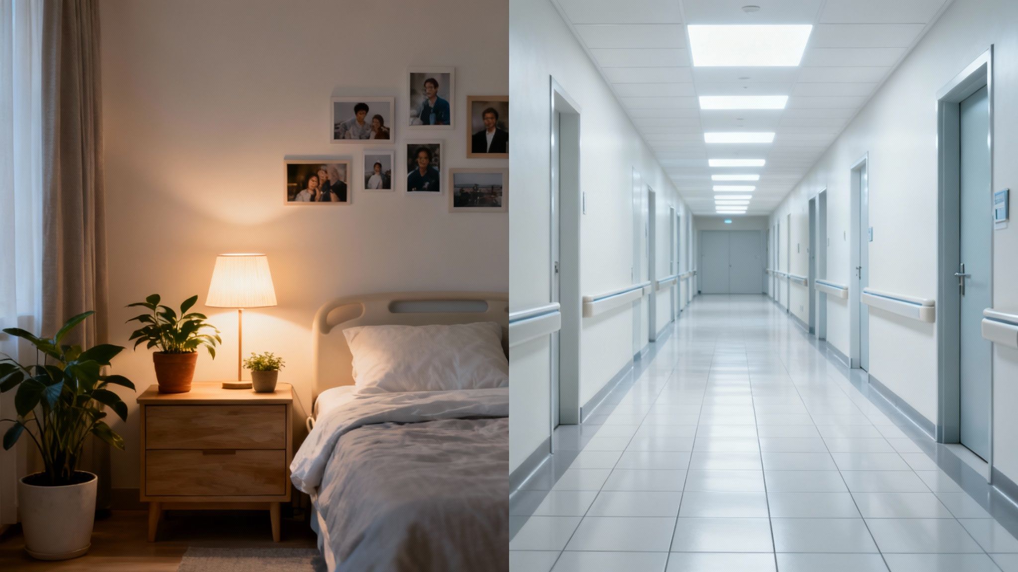 A tranquil home setting with a comfortable chair by a window, suggesting peace and familiarity.