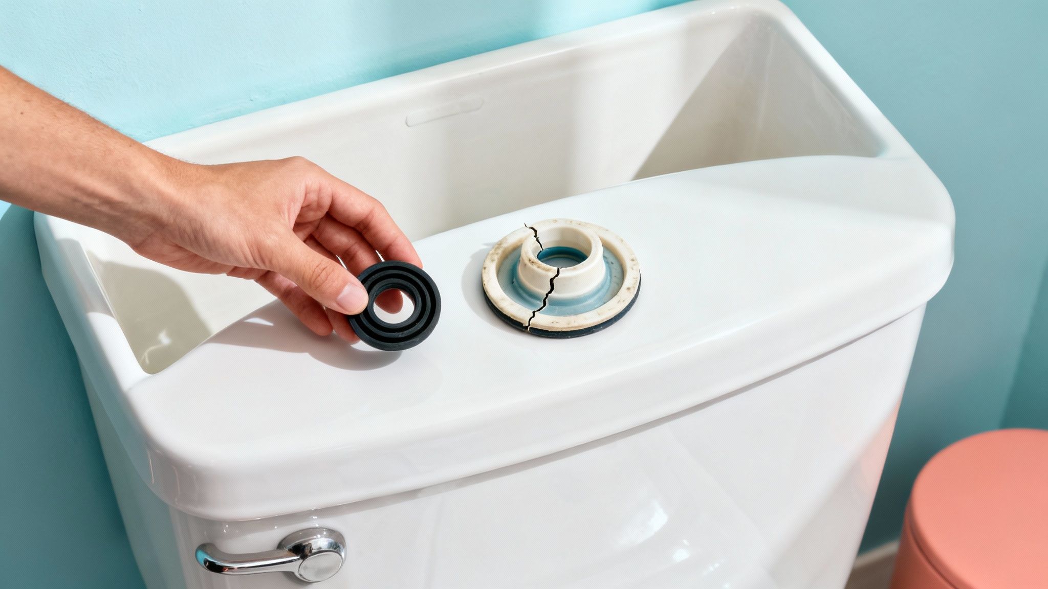 Top Plumbing Fixes Every Pacific Grove Homeowner Should Know 1 Fix Running Toilets with Flapper Valve Replacement