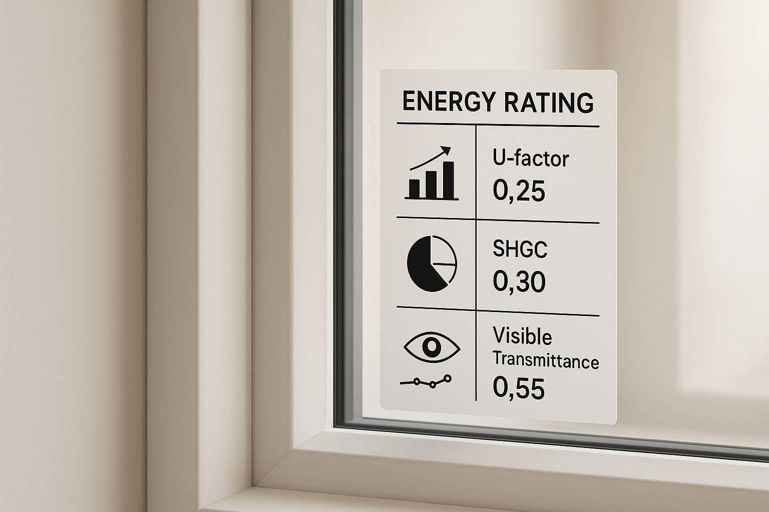 Infographic about how to choose the right replacement windows like a pro